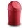 afvalbak,13l,HxØ 490x253mm,romp PP rood,deksel PP rood