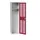 Lockerkast 2000x525x550mm 1 vak, ventilatiedeur, RAL3004