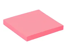 Memoblok Quantore 76x76mm roze