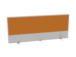 opzetpaneel bureau aanbouw achter MP-lichtgrijs BN3005-geel 1400mm