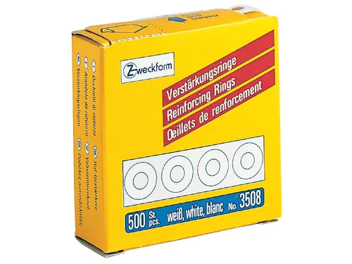 Versterkingsringen Avery Zweckform 3508 13mm 500 stuks Wit