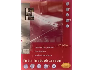 Fototas Multo A4 23-gaats 3-vaks 10x15cm + schrijfstrook PP transparan - 2
