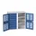universele kast,HxBxD 1000x1050x550mm,2xStalen bodem,8lade(n)