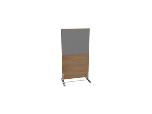 scheidingswand,HxB 1545x800mm,NT-cherry,BN8078-grijs