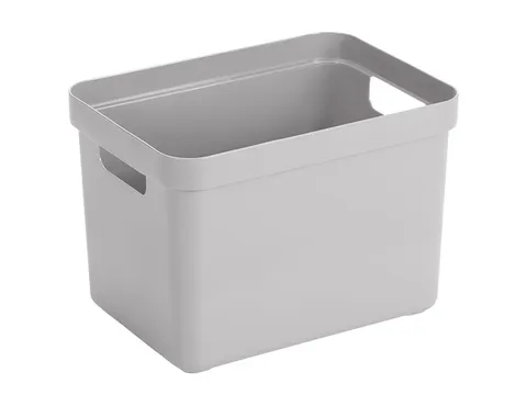 #*Sigma Home Box 18L lichtgrijs 29x39,5x28,5cm