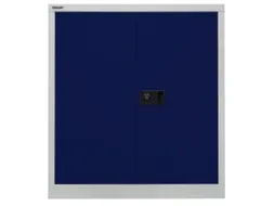 kantoorkast openslaande deuren HxBxD 1000x914x400mm Stalen Blauw Grijs