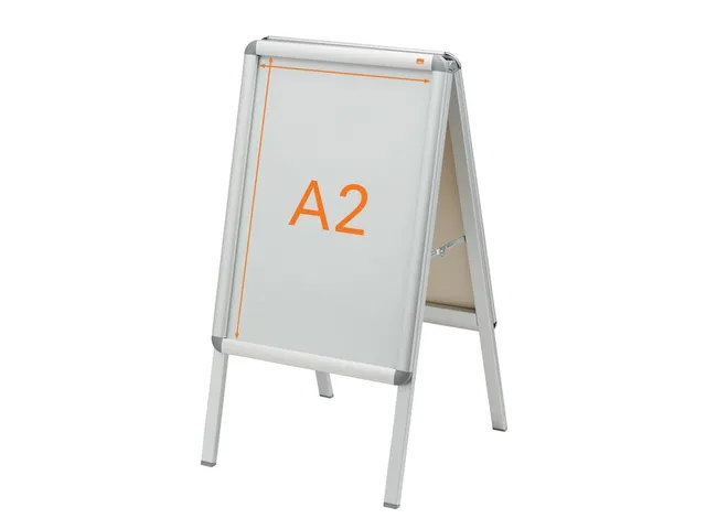 Stoepbord Nobo A2 47,5x89cm met kliklijst
