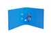 Classeur à levier PVC A4 dos de 70mm. - Bleu