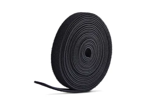 Kabelbeheersysteem Universeel Haak & lus kabelbinder Zwart