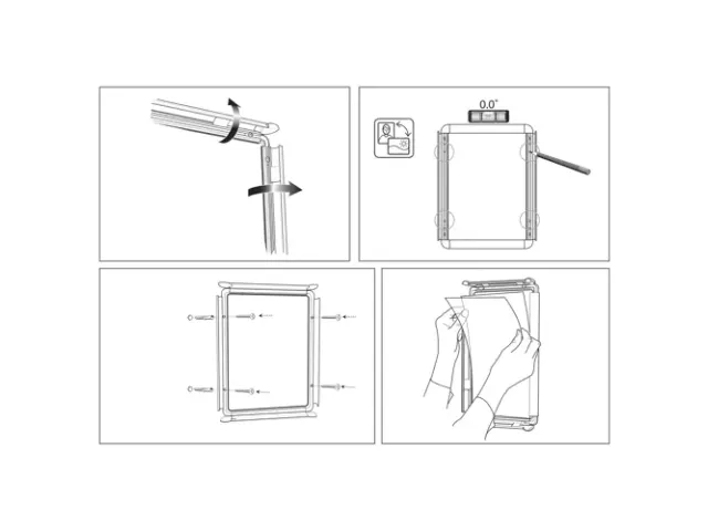 Clicklijst Nobo Premium Plus Aluminium A2