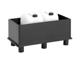 Opvangbak Hdpe 870x470x415mm V. 2x60l M. Poten Open Volume 60l
