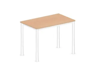 In hoogte verstelbaar bureau,HxBxD 720-840x1000x600mm,NE-esdoorn - 2