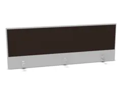 panneau de rehausse p. table de bureau MP-gris clair BN2036-marron