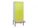 locker voor scheiding van kleding,HxBxD 2120x800x815mm,2vak