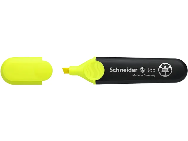 Markeerstift Schneider Job 150 Universeel Geel beitelpunt