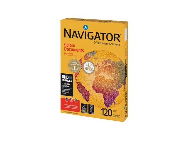 Navigator Kopieerpapier Colour Documents A4 120 Gram | Papierwaren.nl