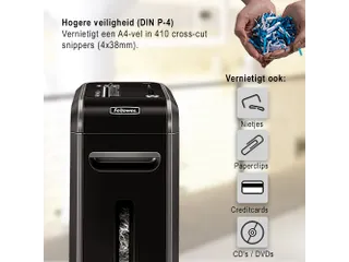 Fellowes Papiervernietiger 99ci Snippers P-4 - 5