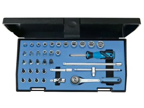 20 ITU-3 Dopsleutelset 1/4 inch 36-delig zeskant IN-TX-ITX