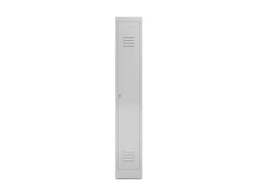 garderobekast,HxBxD 1800x310x500mm,1vak,klink,sokkel,romp RAL7035