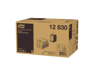 Tork 12830 Xpressnap Fit dispenserservet naturel 2-laags - 3