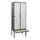 locker met bank,HxBxD 2120x800x815mm,2vak,vak B 400mm,draaigrendel