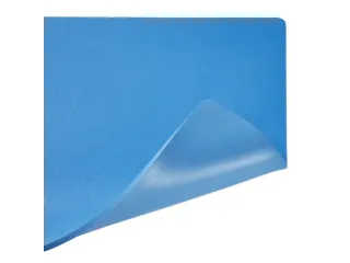 tafellegger,metergoed,ESD,B 760mm,vinyl,glad,blauw - 3