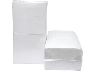 Servetten 1/4 Vouw cellulose 1-laags 33x33cm 3060 stuks - 1