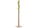 Staande Kapstok 6Jas-/2Tashaken Hout/polystyreen Naturel/groen