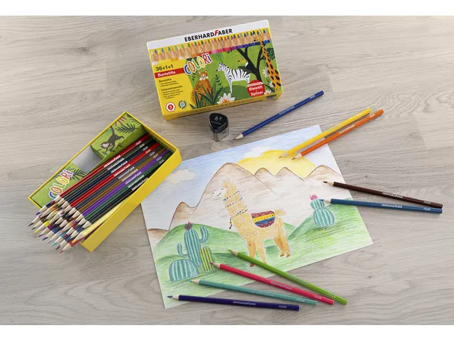 Crayon de couleur Eberhard Faber set 38 pièces
