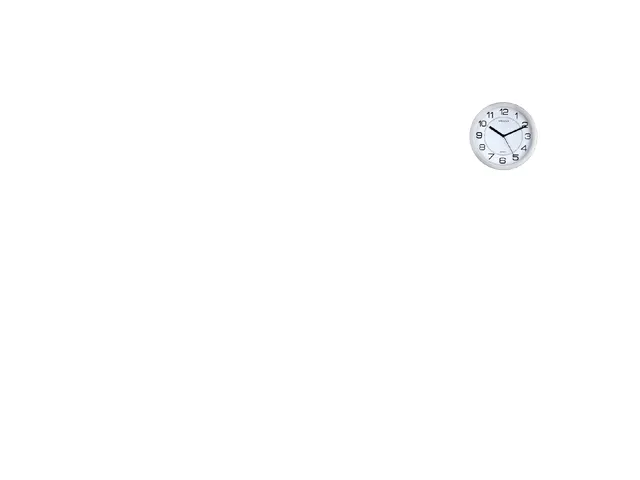 Wandklok Unilux Magnet Ø30,5cm lichtgrijs/wit cijfers