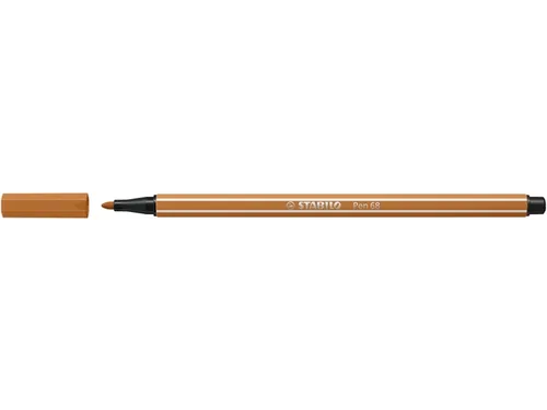 Viltstift STABILO Pen 68/89 medium donker oker