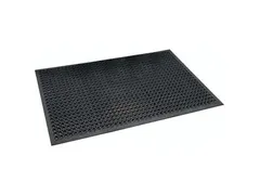 werkplekmat,mat,HxLxB 12,7x1520x910mm,rubber,geperforeerd,antislip