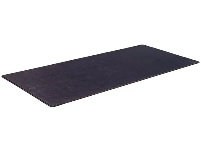 Tapis De Bureau Et Tapis De Souris, Ft 90 X 40 Cm, Noir