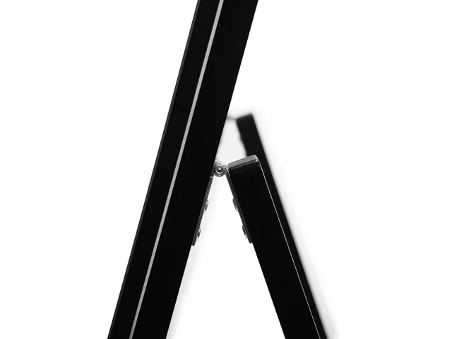 Verlicht Stoepbord LED Slide In A1 Zwart