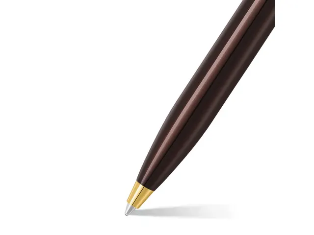 Balpen Sheaffer 100 E9370 Brun café PVD or