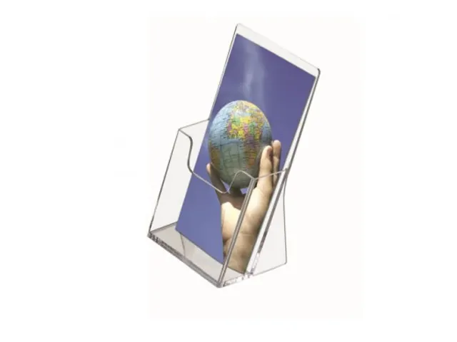 Folderstandaard 1/3 A4 Staand Transparant Voordeelbundel