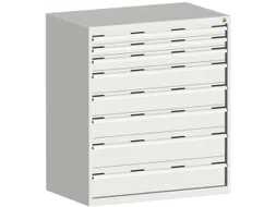 ladekast,HxBxD 1200x1050x750mm,8lade(n),lade voor zware lasten