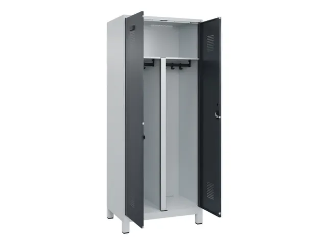 PBM-locker,HxBxD 1950x800x500mm,2vak,vak B 400mm,cil.-slot