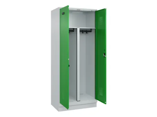 PBM-locker,HxBxD 1950x800x500mm,2vak,vak B 400mm,cil.-slot