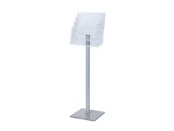 Brochurehouder Quantore standaard 4x A4 liggend