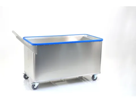 aluminium bakwagen,draagverm. 130kg,laadvl. LxB 1400x700mm,615l