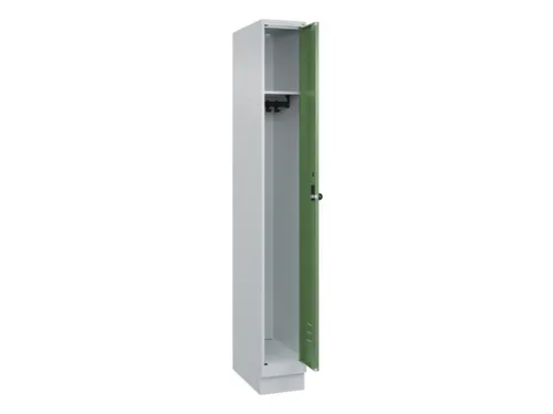 locker,HxBxD 1950x250x500mm,1vak,vak B 250mm,draaigrendel,sokkel