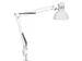 Bureaulamp MAUL Study tafelklem excl.LED lamp E27 wit