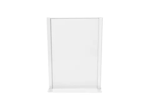 Europel Kaarthouder Metaal met acryl bord A5 Wit