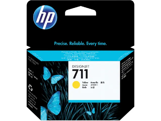 Cartouche d’encre HP 711 CZ132A jaune