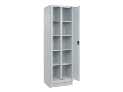 wasgoedverdeelkast,HxBxD 1950x600x500mm,vak B 300mm,draaigrendel