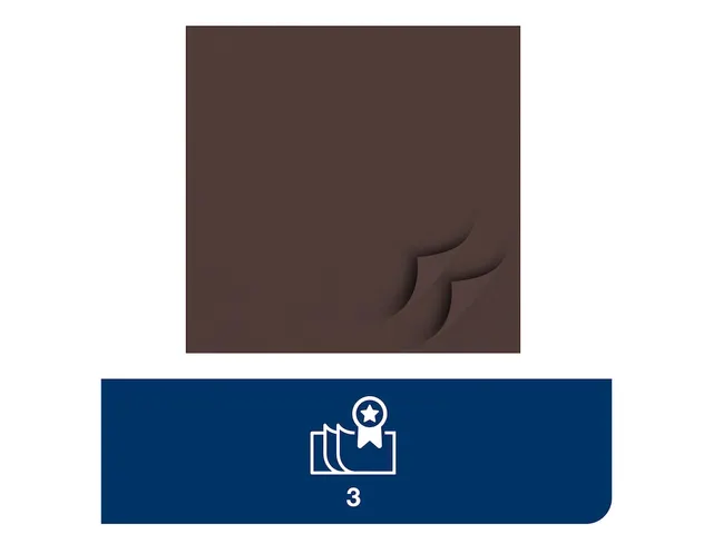 Tork 477872 Soft Lunchservet Advanced Bruin 33x33cm