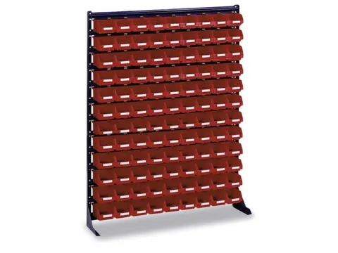 Magazijnstelling Hxbxd 1320x1020x200mm 108zichtbakken