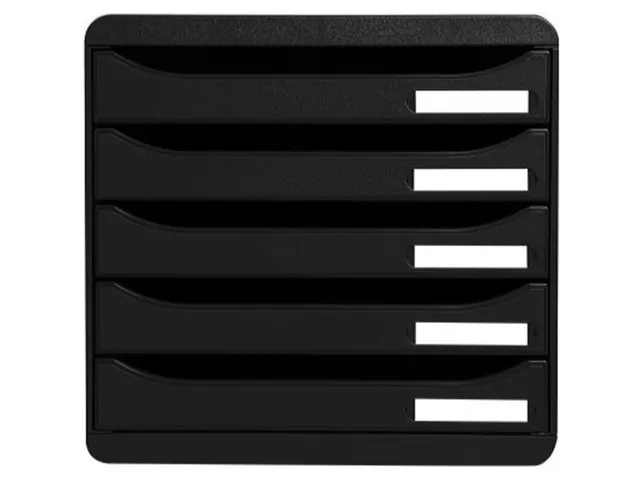 Exacompta Ladenblok Big Box Plus Classic Zwart 5 Laden
