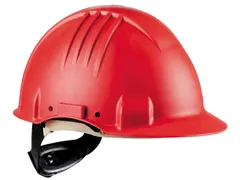 3M G3501 veiligheidshelm Rood